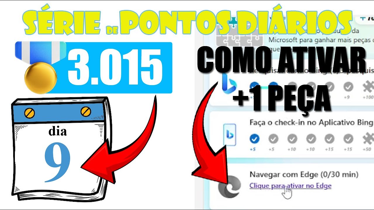 #DIA9 - SERIE DIARIA: 2.768 pontos └como ativar mais uma peça do quebra-cabeça.
