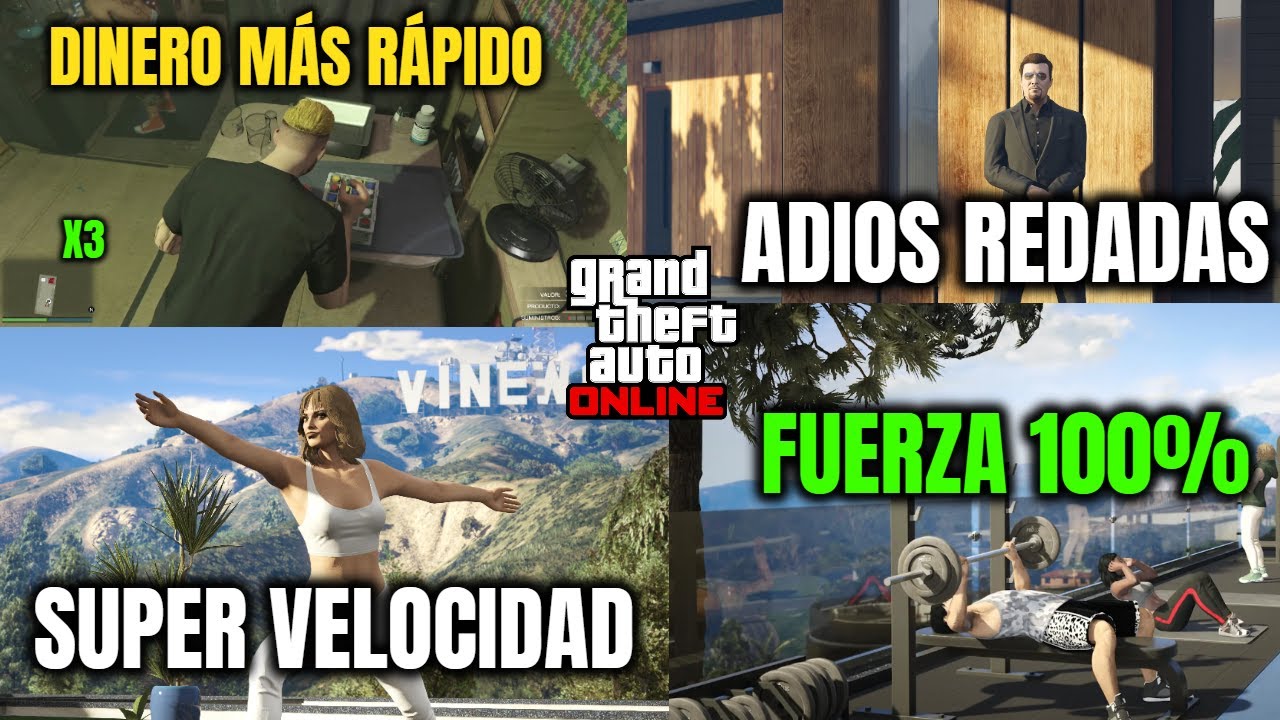 4 MEJORAS que hacen LAS MANSIONES INCREIBLES en GTA ONLINE