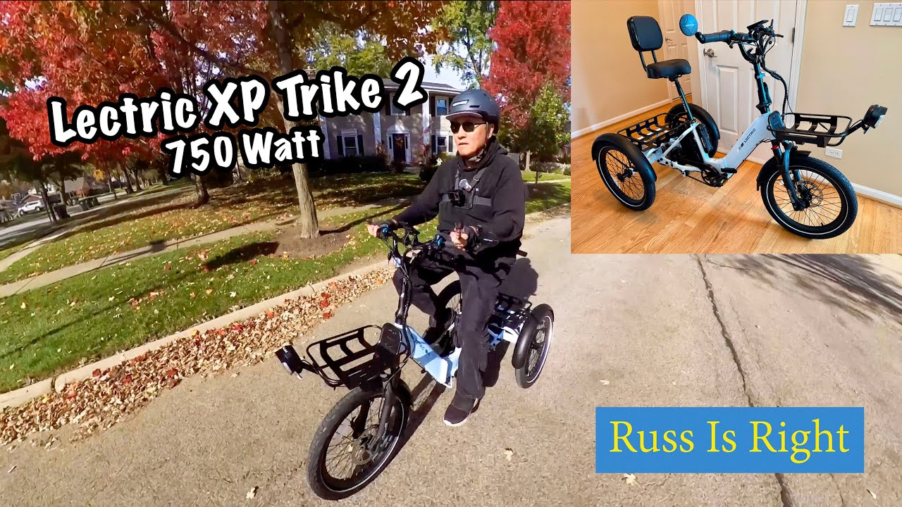 Lectric XP Trike 2 - 750 Watts - A Powerful Feature Packed Upgrade!!