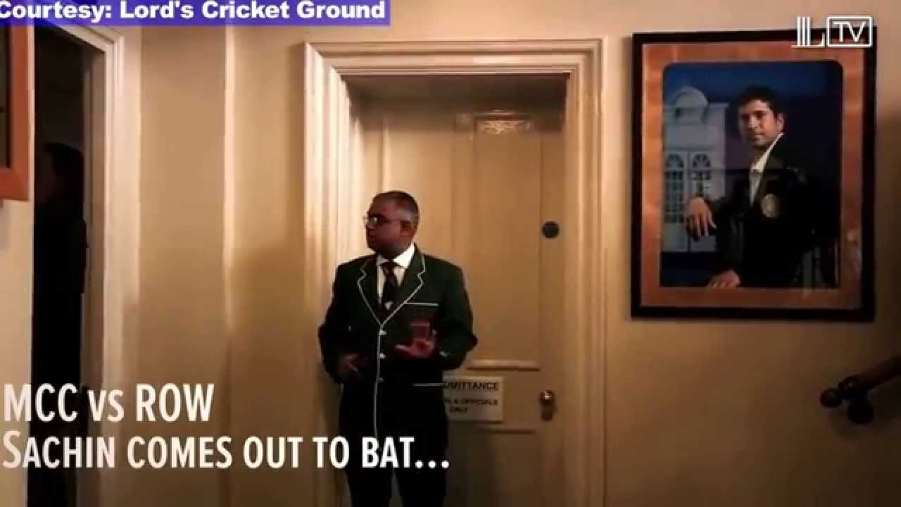 England bows in respect as Sachin Tendulkar walks out of Lord's