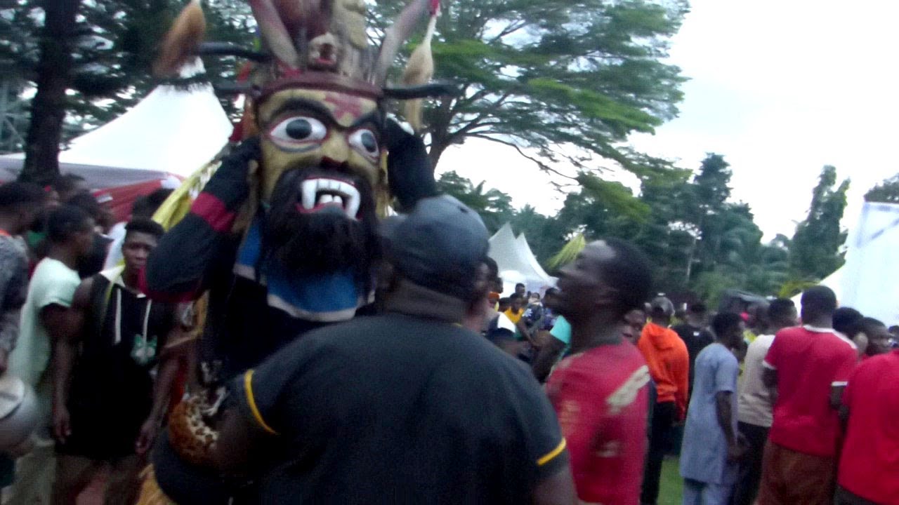 Full Video of Most Dangerous Masquerades in Africa Live @ Ofala Achi In Enugu State