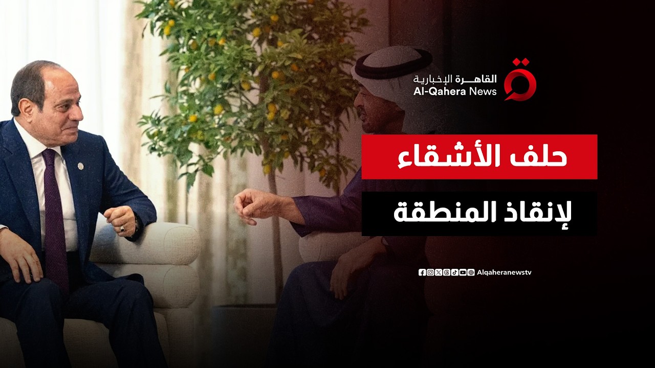 أمن الخليج خط أحمر.. ماذا دار في قمة السيسي وبن زايد بأبوظبي؟ | نشرة الأخبار