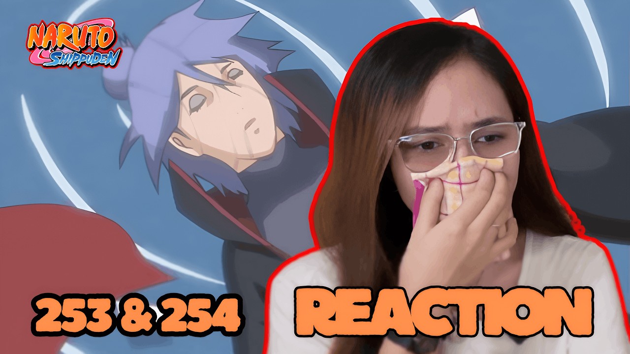 KONAN'S DEATH | Naruto Shippuden 253 & 254 REACTION -ナルト- 疾風伝