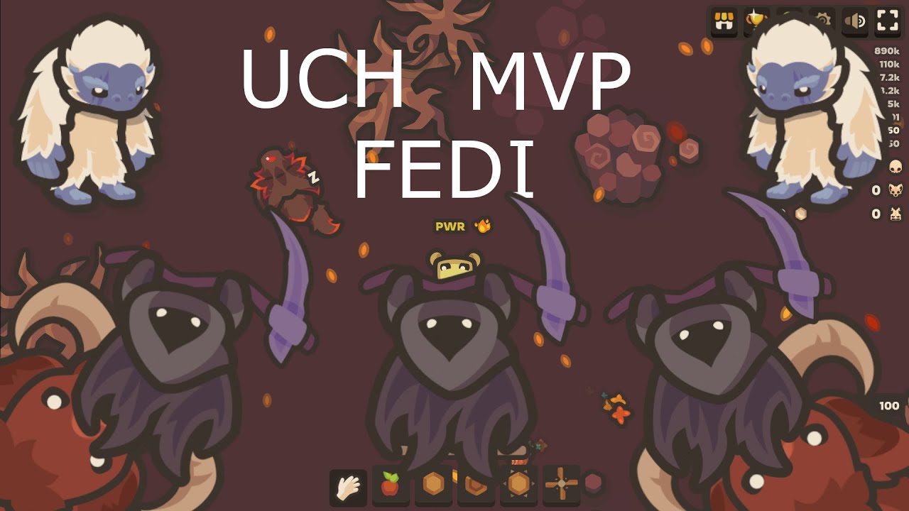 PWR RAIDING MVP, UCH, FEDI CLANS | Taming io