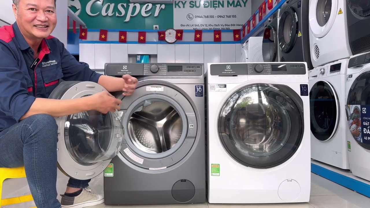 Nên mua máy vừa giặt vừa sấy hay mua máy giặt riêng và máy sấy riêng?