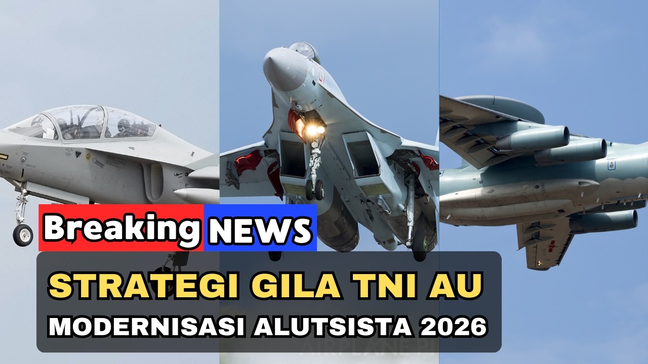 🔴 LIVE BOCOR! STRATEGI GILA TNI AU: MODERNISASI ALUTSISTA 2026 YANG BIKIN LAWAN KETAR-KETIR