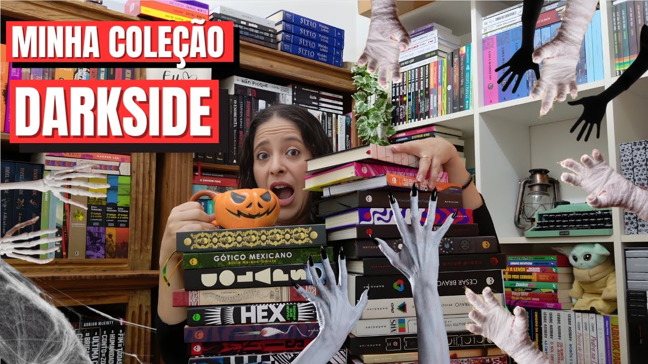 MINHA COLE&Ccedil;&Atilde;O DARKSIDE BOOKS!