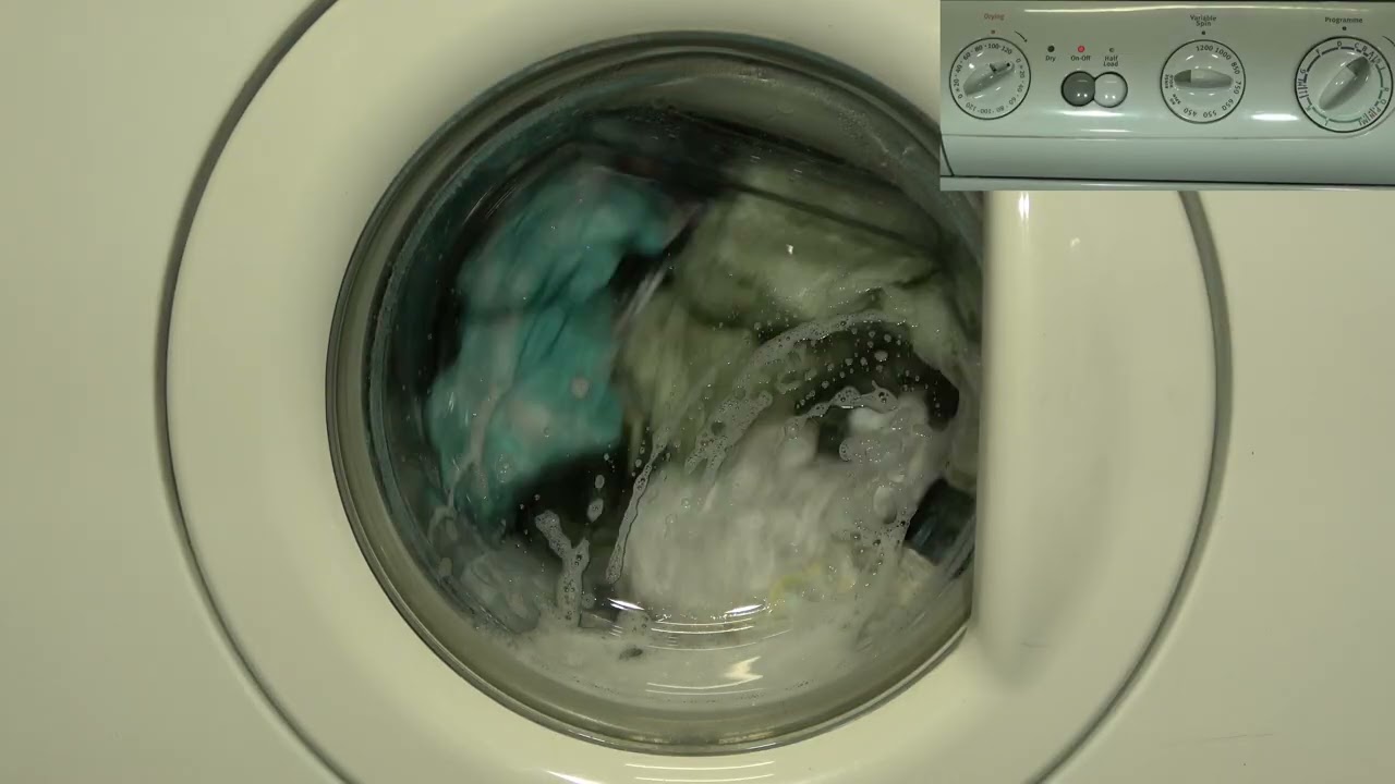 Zanussi Aquacycle ZWD1261 / Program B   White cottton 95'c