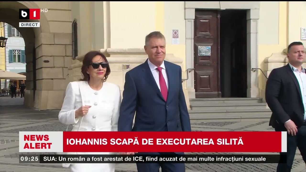 SOȚII IOHANNIS AU ACHITAT DATORIILE CĂTRE STAT_Știri B1TV_18 ian. 2026