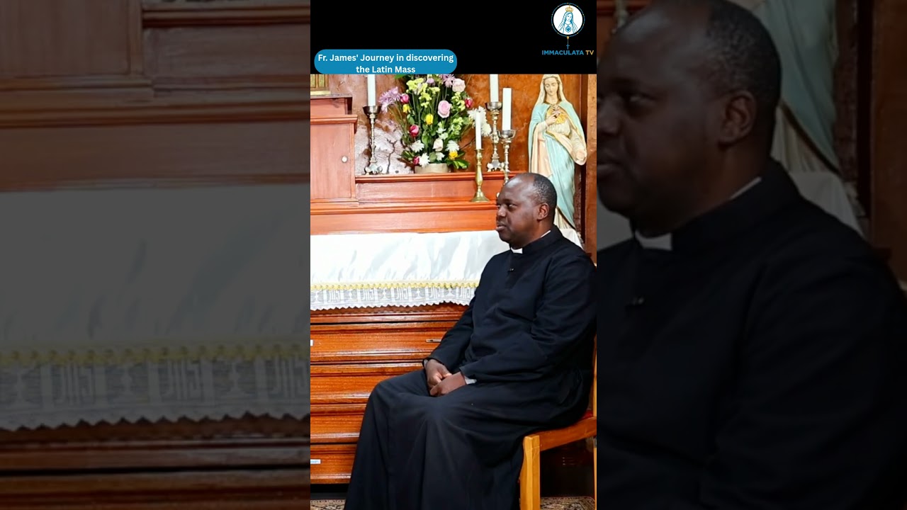 From Childhood Stories to the Latin Mass | The journey of Fr. James SSPX