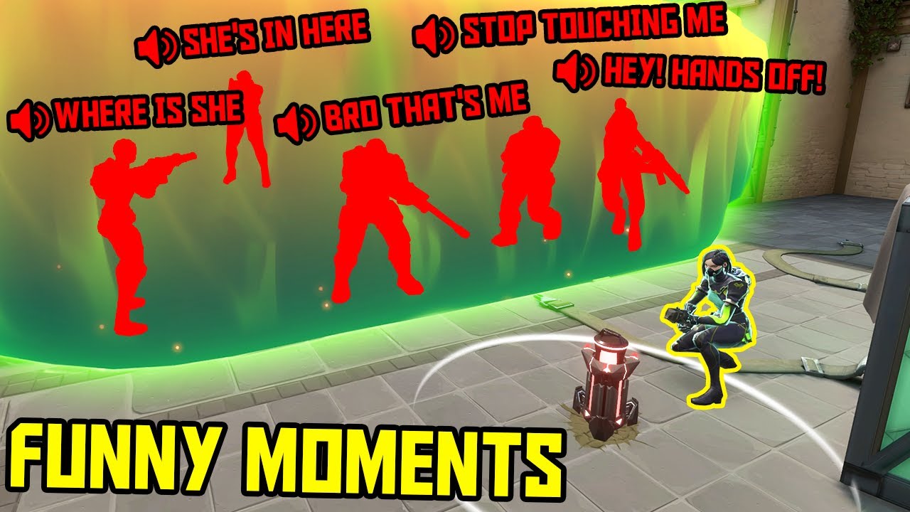 FUNNIEST MOMENTS IN VALORANT #56...