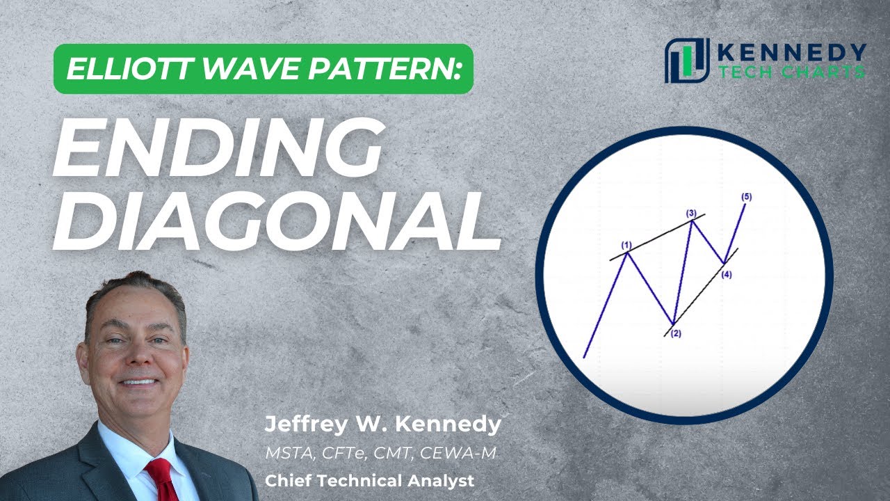 Elliott Wave Theory Patterns: Ending Diagonal from Jeffrey Kennedy