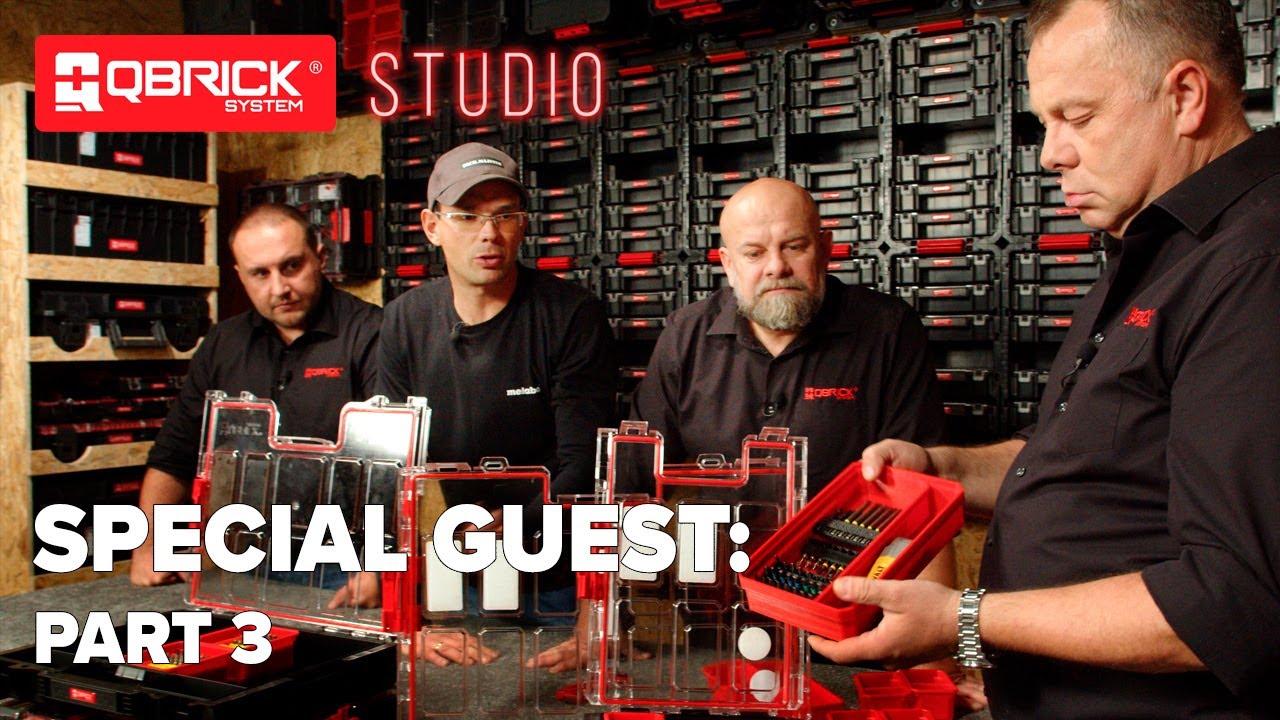 Храним биты в органайзерах Qbrick System - QBRICK STUDIO - серия 65