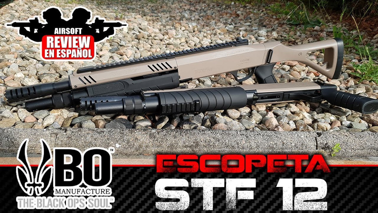 ESCOPETA STF12 BO MANUFACTURE | Airsoft Review en Español