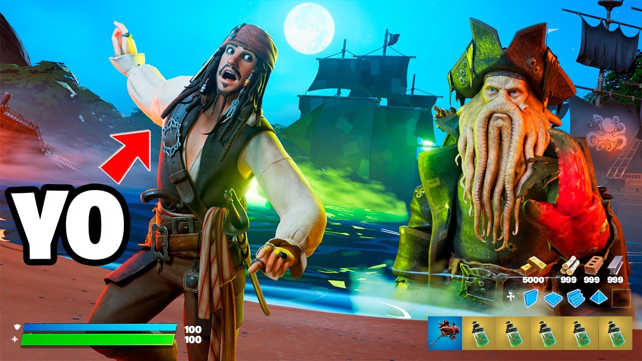 DESMENTÍ 40 MITOS DE PIRATAS DEL CARIBE EN FORTNITE