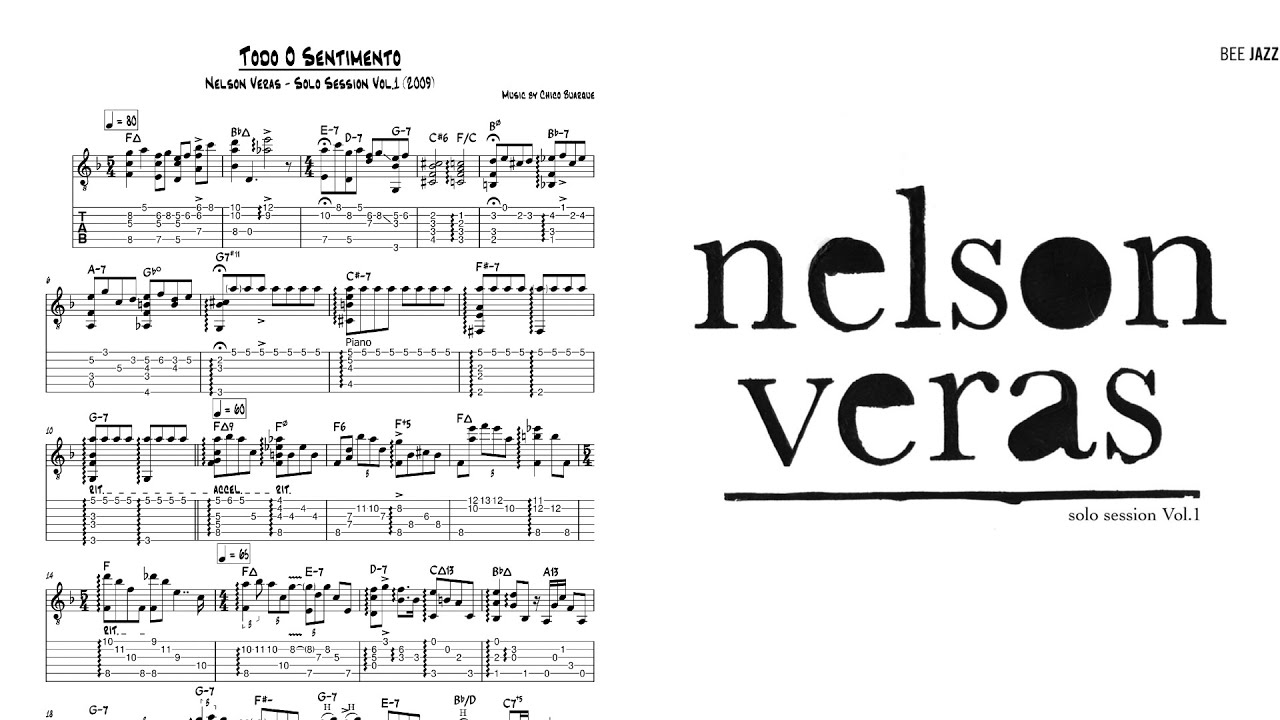 Nelson Veras - Todo O Sentimento (Transcription)