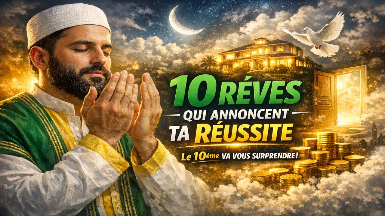 CES 10 RÊVES ANNONCENT LA RÉUSSITE SELON L'ISLAM (LE DERNIER EST ÉTONNANT)