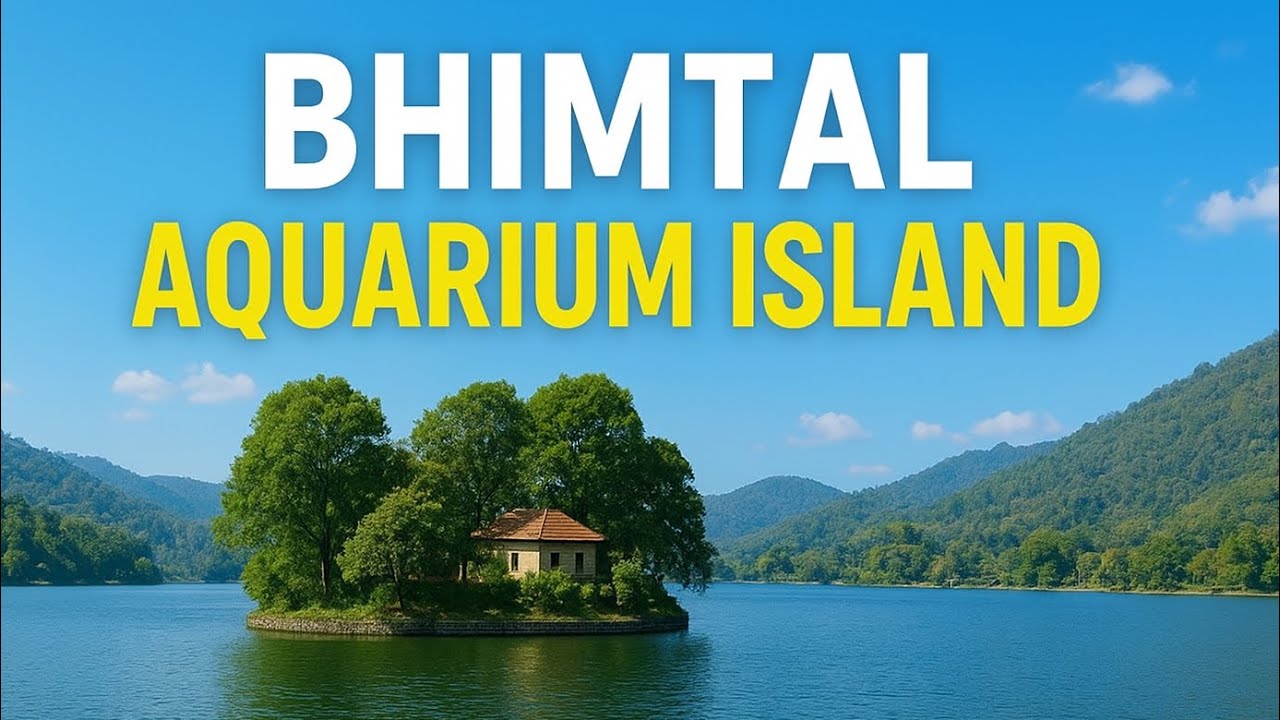 Bhimtal Things To Do |  Bhimtal aquarium island | Nainital Tourist Places .
