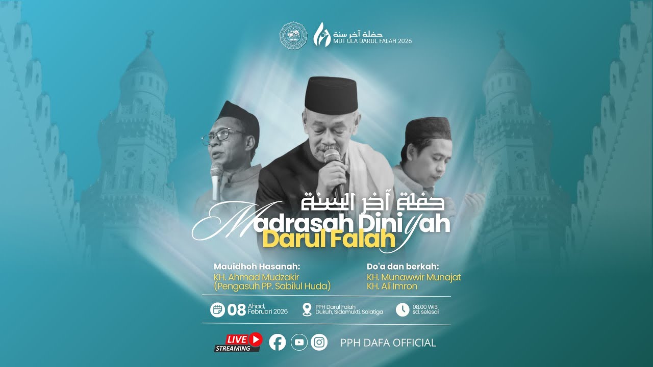 LIVE Haflah Akhirussanah Madrasah Diniyyah TPQ Darul Falah Ke 6