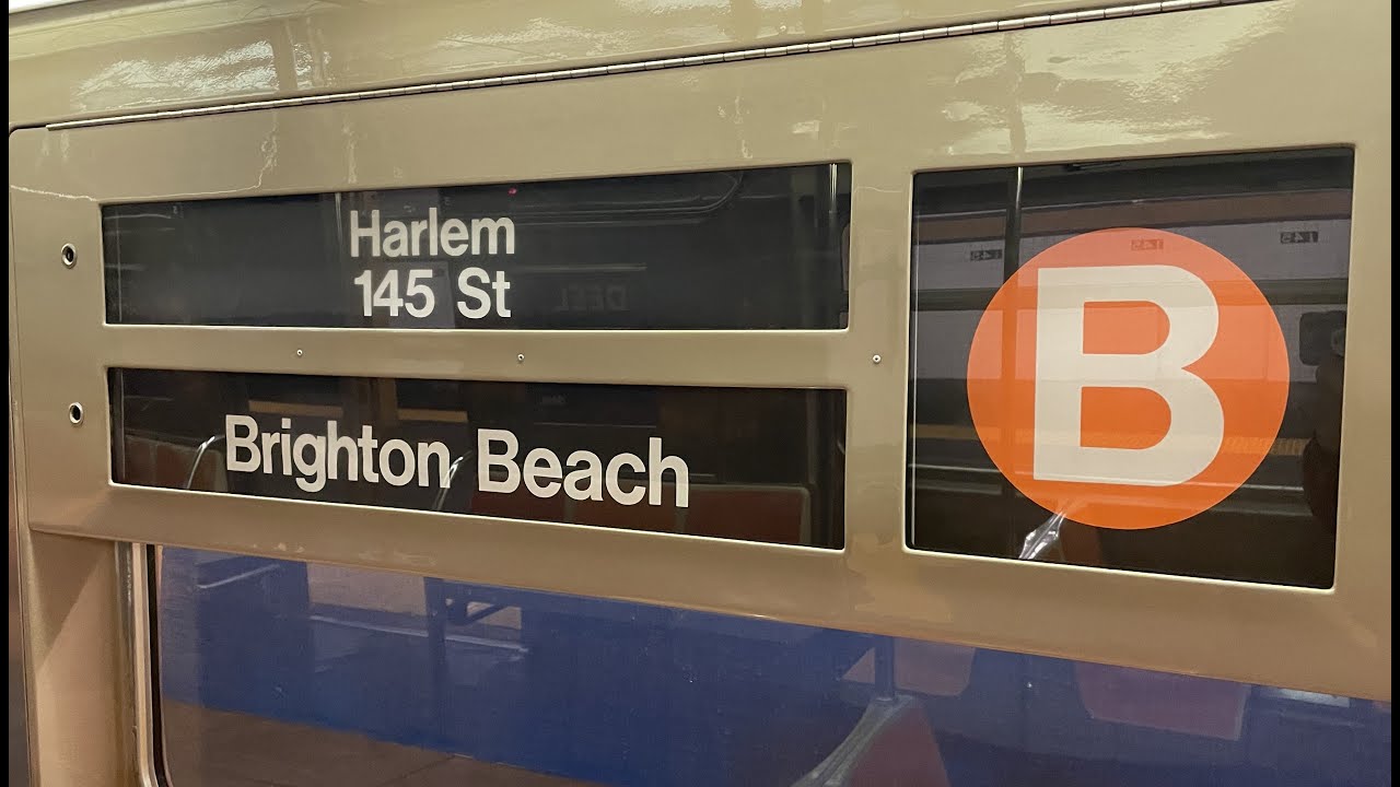 R68A B Train from Harlem - 145 St to Brighton Beach
