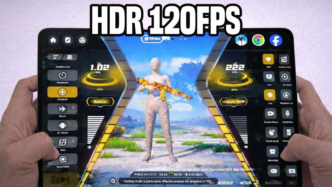 REDMAGIC ASTRA PERFORMANS TESTİ! 🚀 120 FPS HDR GAMPLAY? BGMI, PUBG Mobile