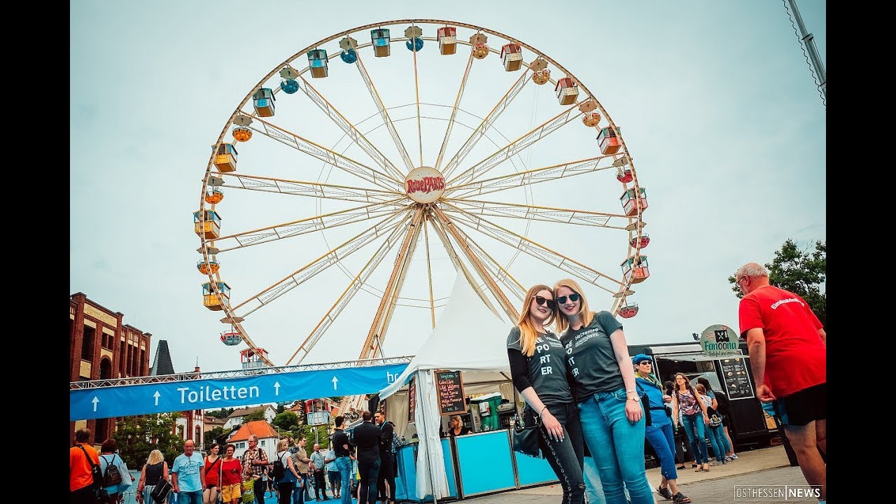 Bad Hersfeld Hessentag 2019: Nina und Luisa nehmen das Volksfest unter die Lupe
