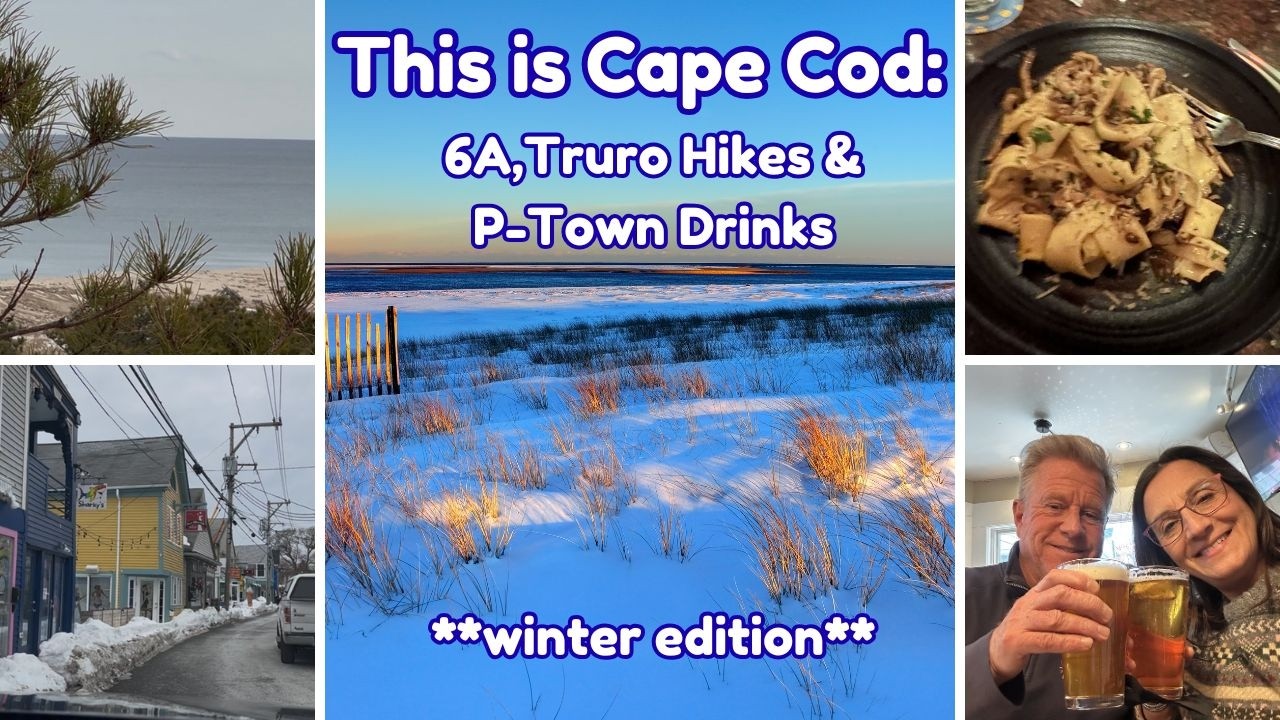 This is CAPE COD: A Winter Day From 6A to P-town