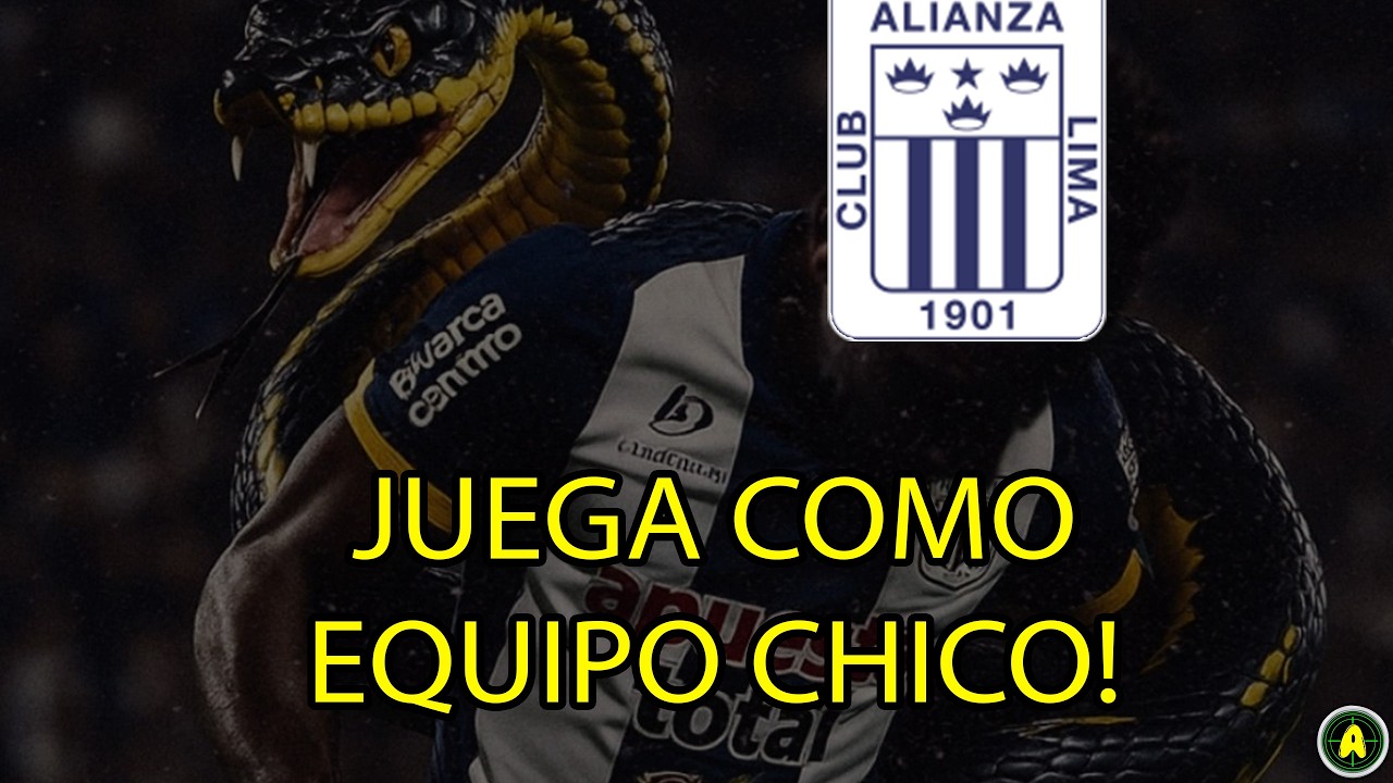 ALIANZA JUEGA como EQUIPO CHICO!
