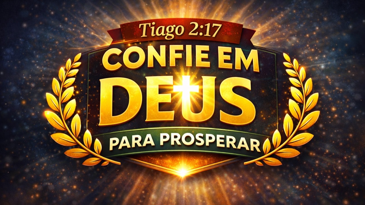 Tiago 2:17  - Confie em Deus para prosperar