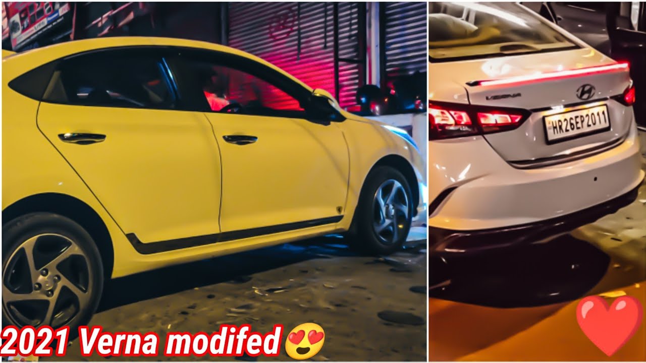 #HYUNDAI VERNA MODIFIED 😍FULL WORK WITH LIP SPOILER❤️ | VERNA 2021 MODIFED | DECORUM CAR