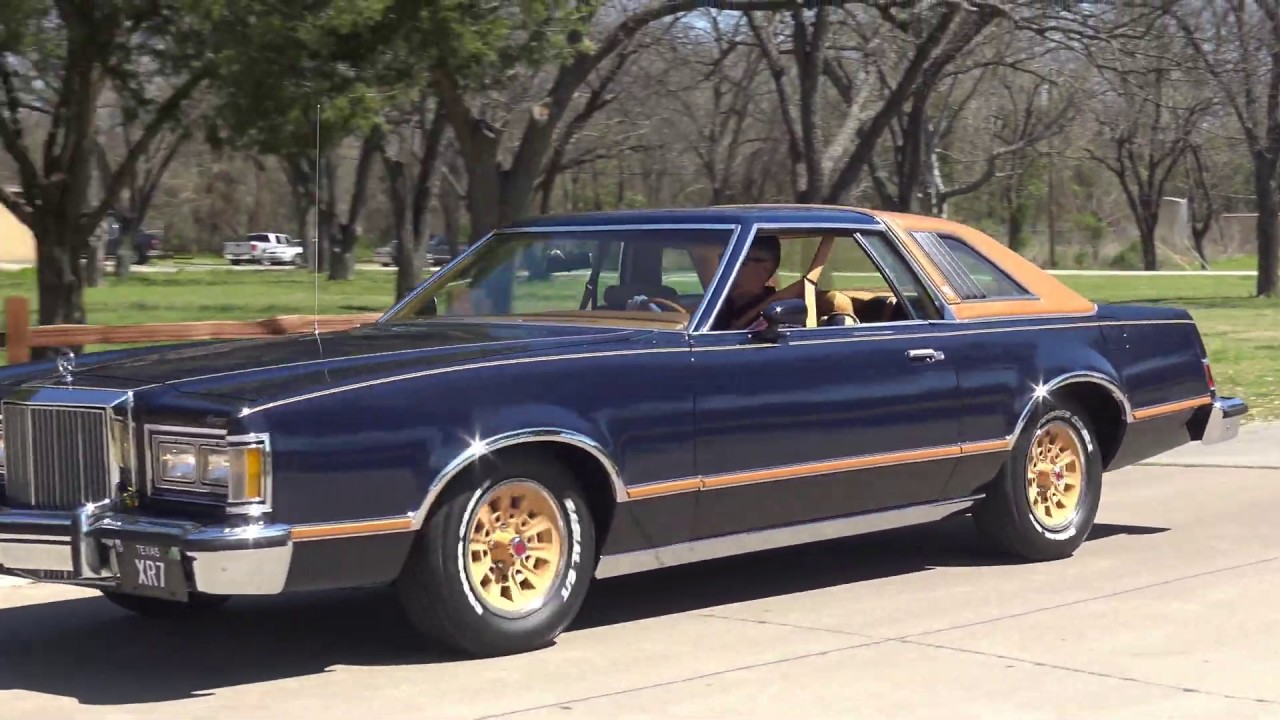 1978 Mercury Cougar XR7 Midnight Chamois Decor Grandma survivor low mileage luxury Texas cruiser