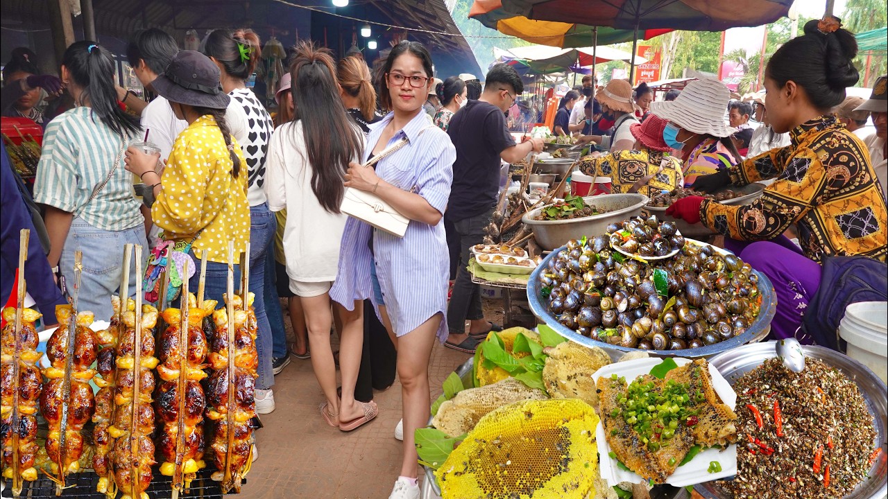 3 Markets In 1 Video - Orussey, Oudong Hillside, & Boeng Tompun Market