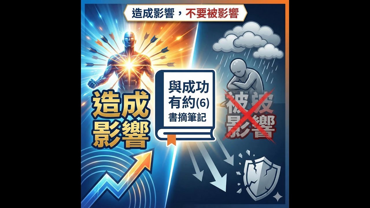 與成功有約(6)書摘筆記：造成影響，不要被影響