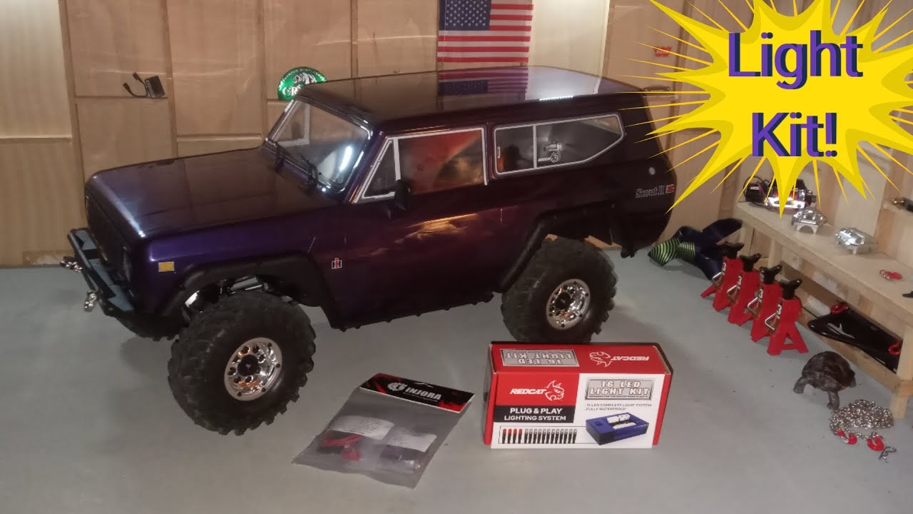 Redcat gen8 v2 scout ii getting lights upgrade!