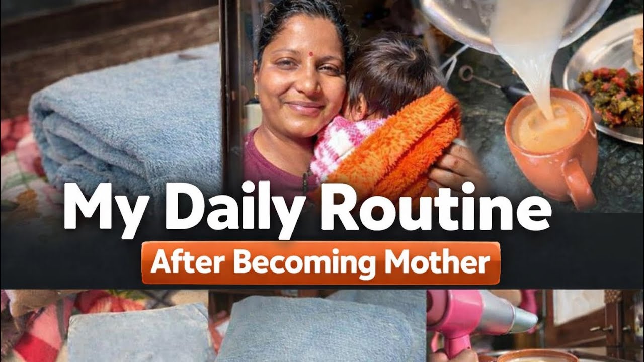 New Mom Routine After Pregnancy | Postpartum Lifestyle Vlog| Sarso pillow for newborn 