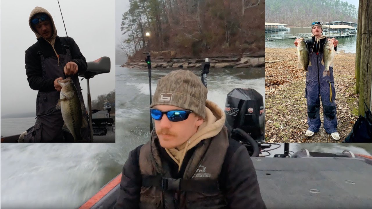 Pickwick Winter Bass Trail - 7th place Finish!