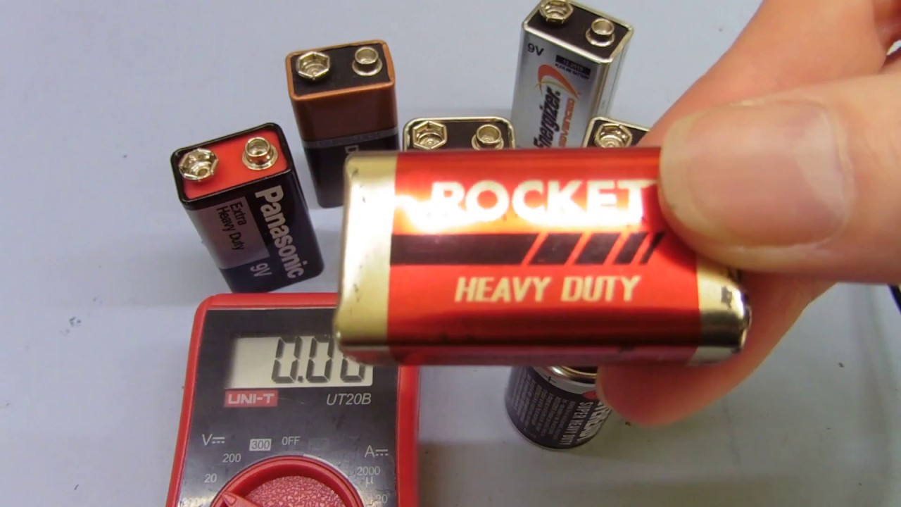 9-volt battery testing & why open-circuit voltage is meaningless