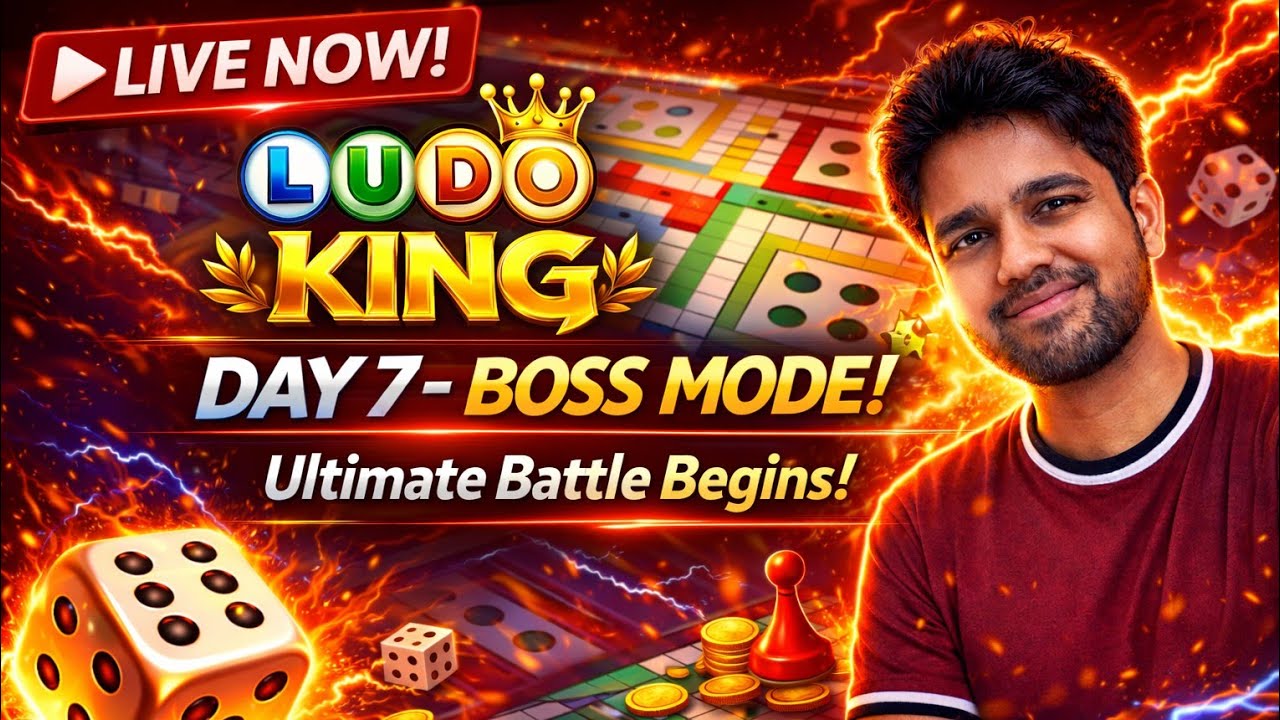 DAY 7 LIVE 🔥 Ultimate Ludo Battle!