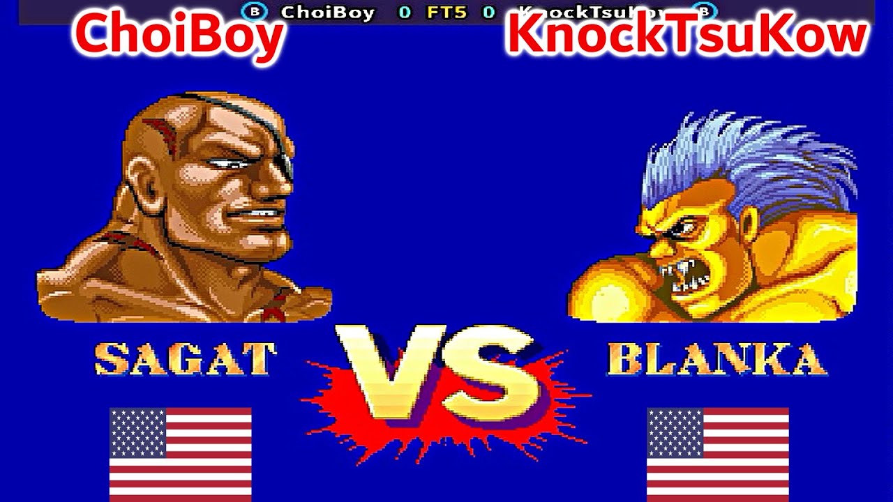 Street Fighter II': Hyper Fighting - ChoiBoy vs KnockTsuKow FT5