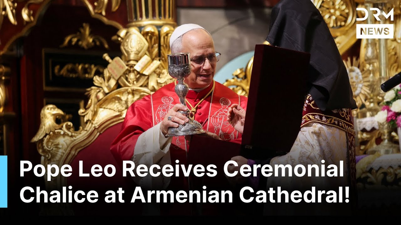 HISTORIC MOMENT: Pope Leo Receives Chalice from Armenian Patriarch During Istanbul Visit | AK1Z