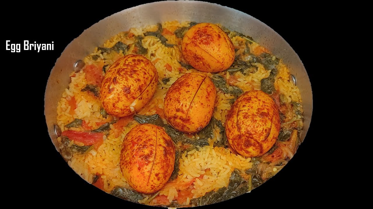 Egg Briyani Recipe/ How to make simple Egg Briyani/ Muttai Briyani