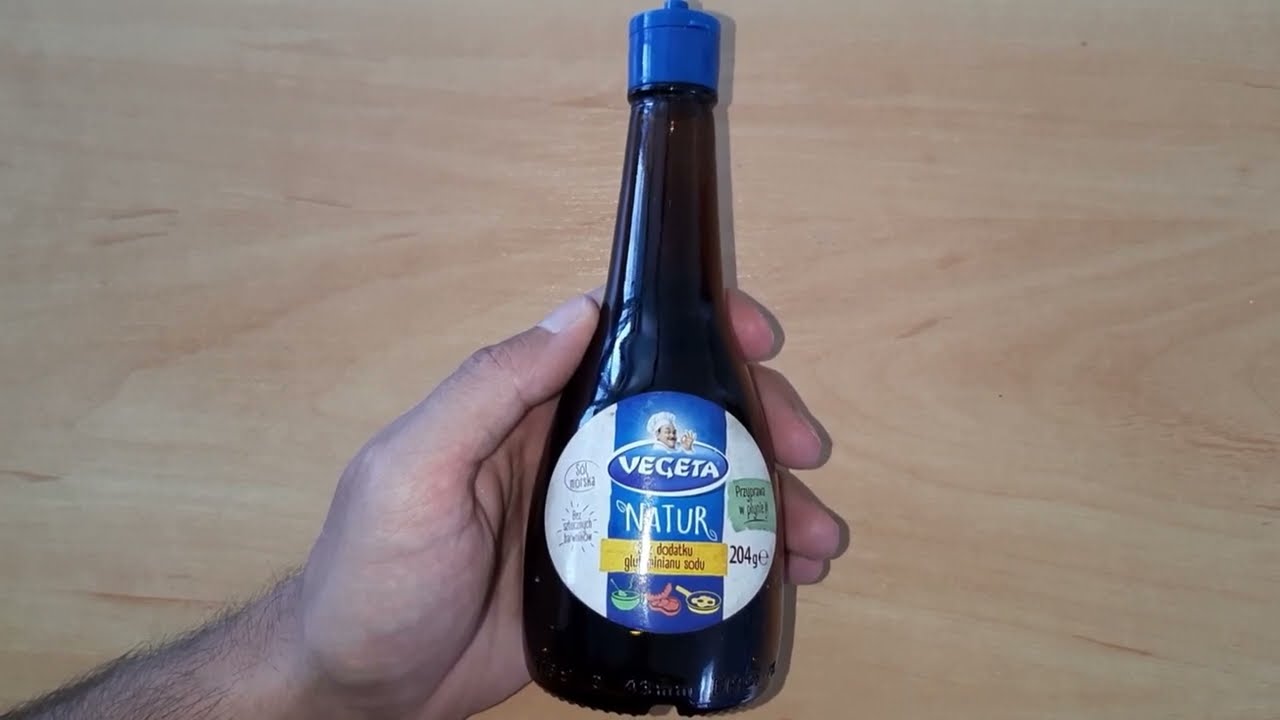 Vegeta natur przyprawa w płynie Test - cena, smak, opinie, skład, kcal, zalety, odpakowywanie
