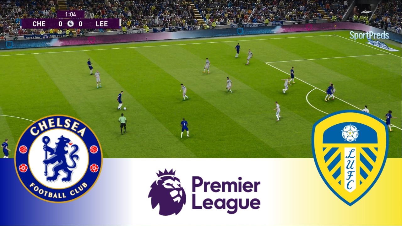 Chelsea vs Leeds United - Premier League 2025/26 | Full Match All Goals | PES 21 Gameplay