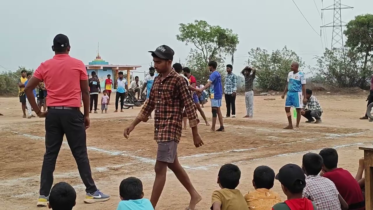 Chukkapur vs yellampet 3rd place match at chukkapur tournament 