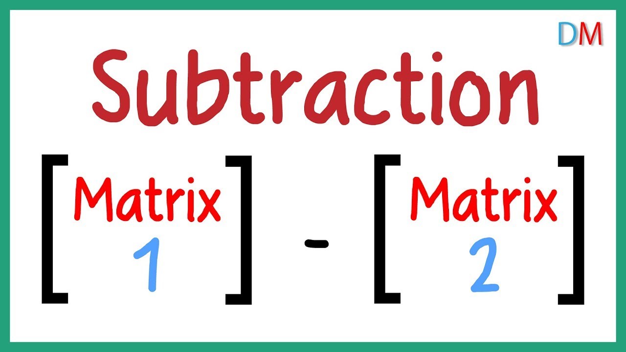 Subtraction of Matrix@shahnilamushtaq3315