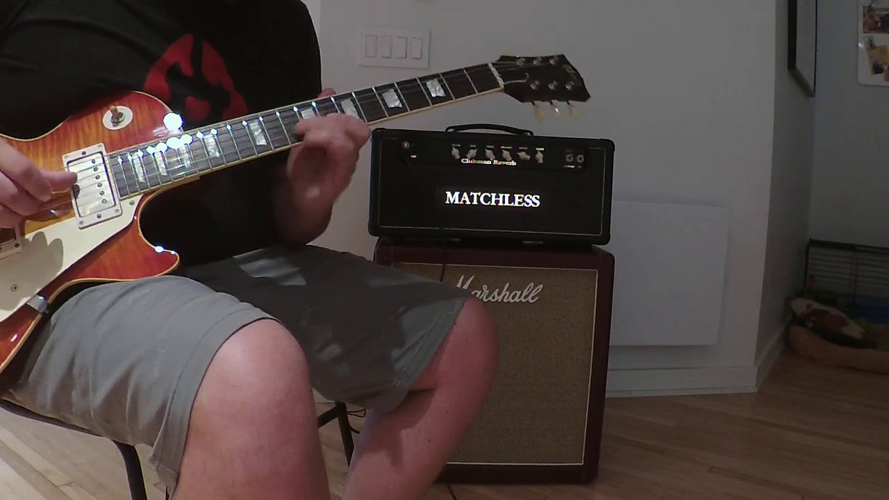 Matchless Clubman Reverb edge of breakup with Vaschenko Les Paul