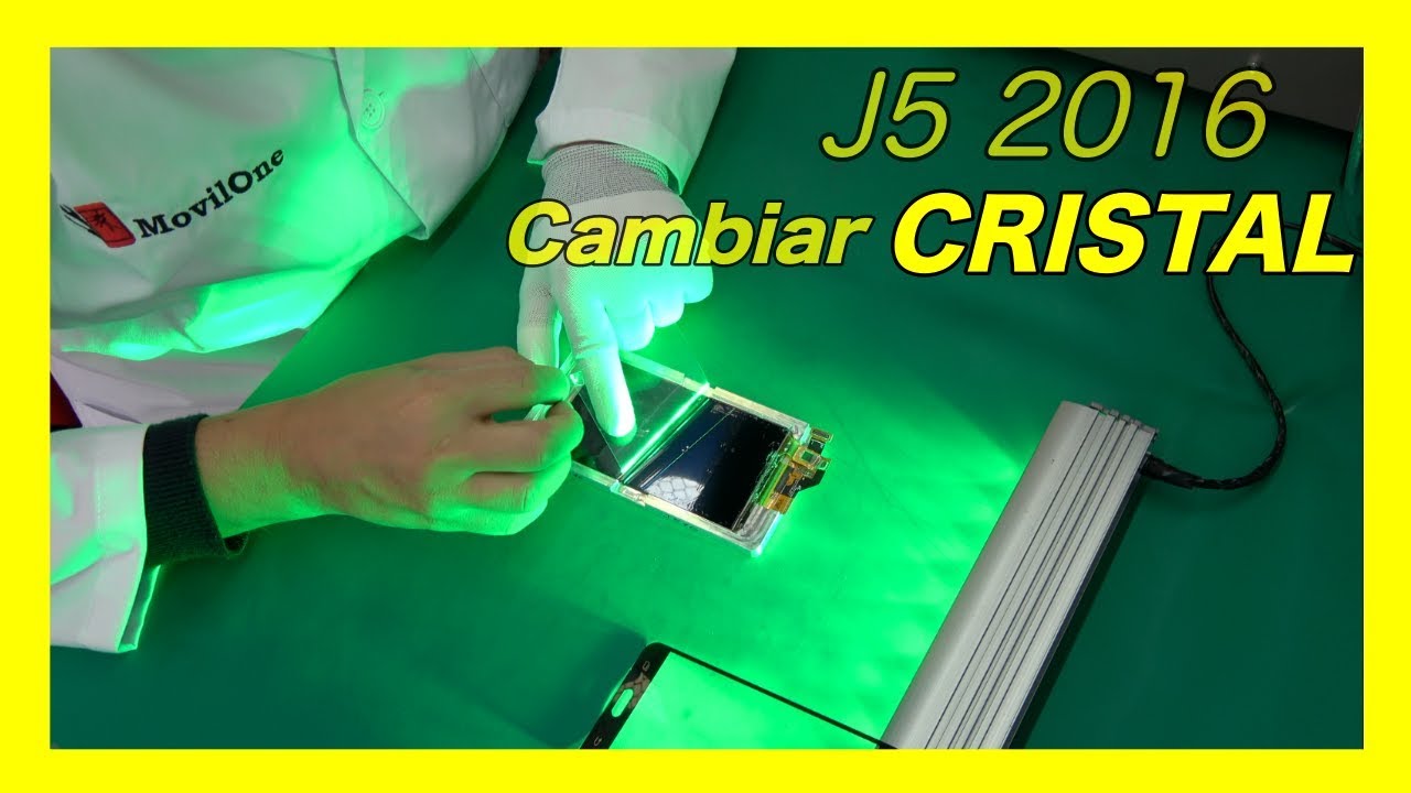 Cambiar CRISTAL Samsung J5 2016