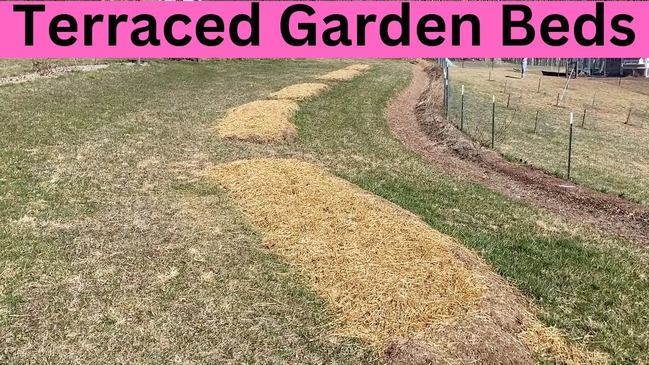 Making Terraced Garden Beds