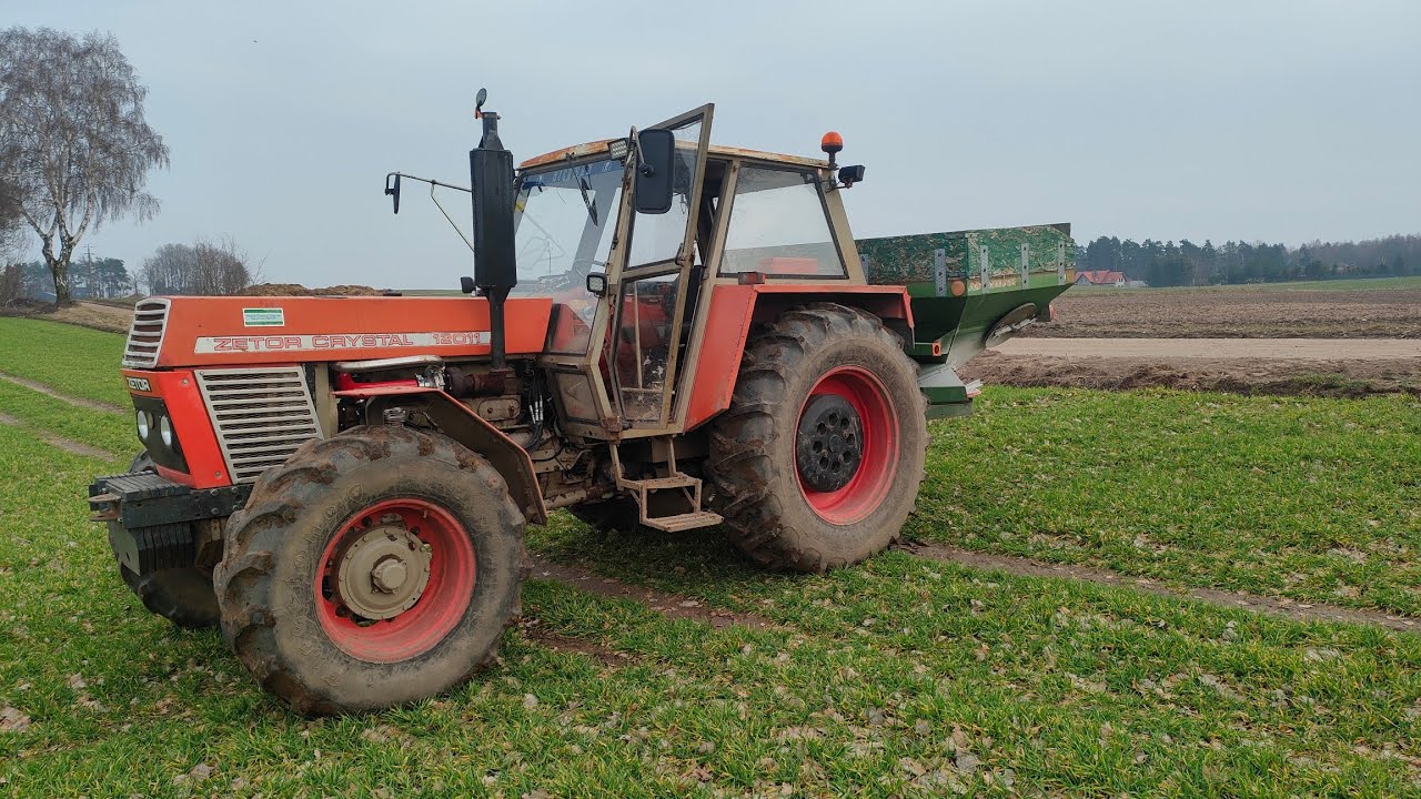 Rozsiewanie Nawozów 2024 Amazone Ma Nowe łopatki Z Zenox ursus 914 ma Nową Euroramke