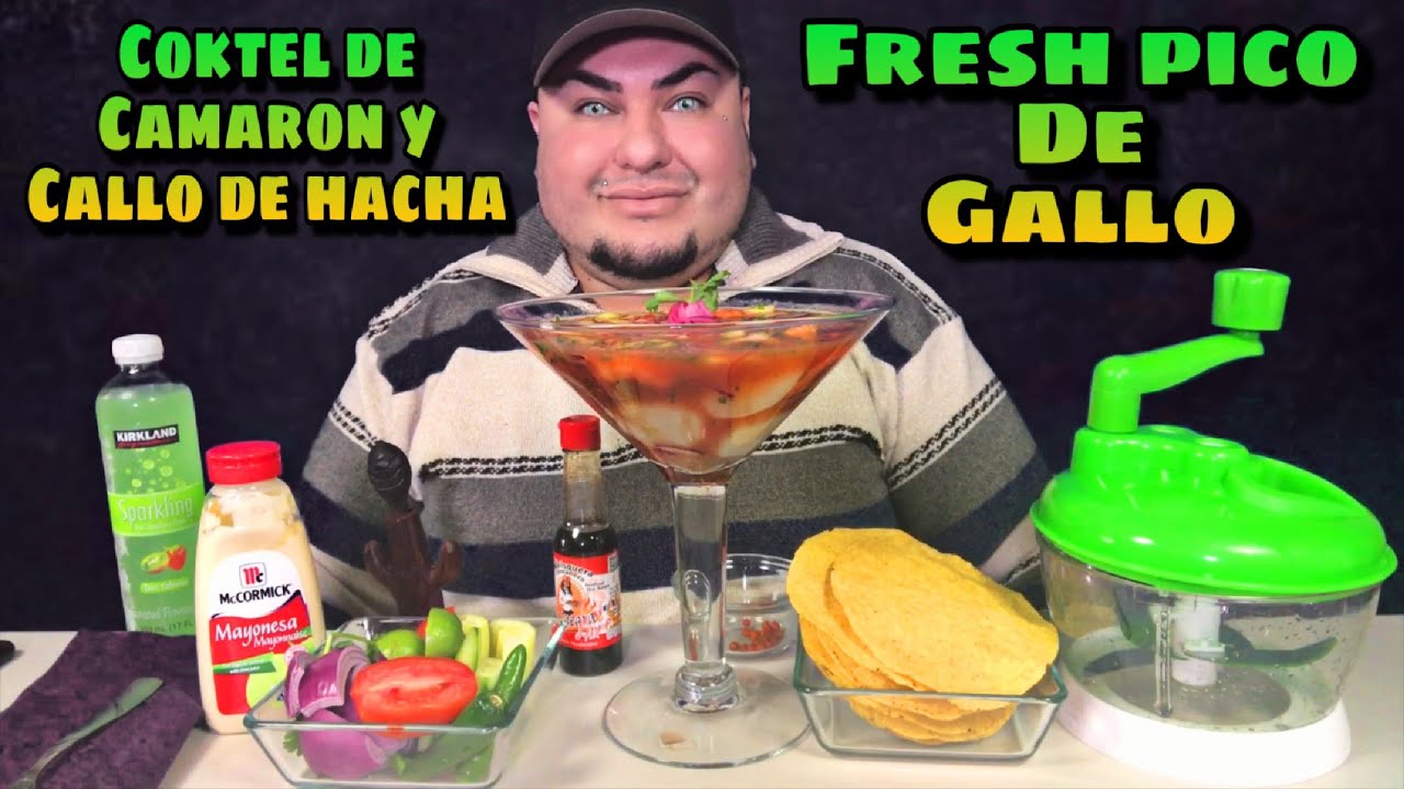 Shrimp & Scallops Cocktail | Fresh Pico De Gallo